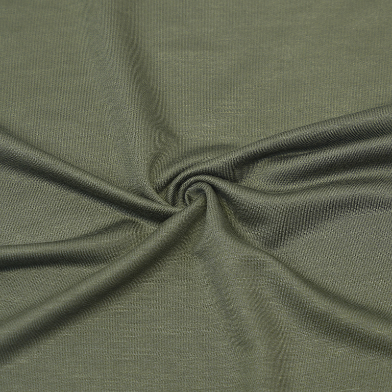 Tissu de Terry français modal / polyester