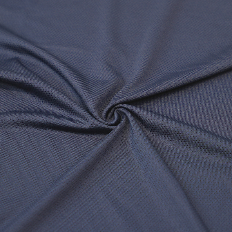 Tissu de vêtements de sport en maille spandex en polyester recyclé
