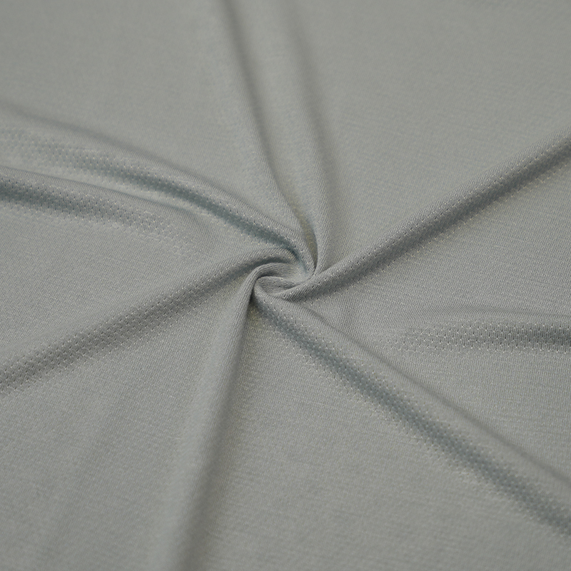 Viscose en bambou / tissu en maille d'étirement en polyester