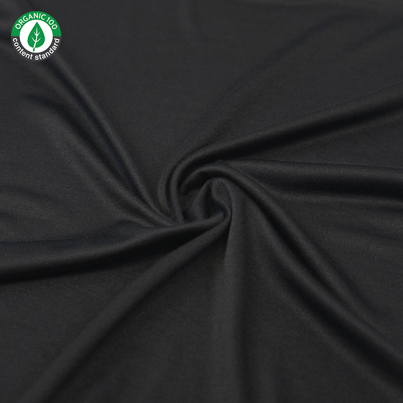 Tissu de maillot de bambou / polyester biologique